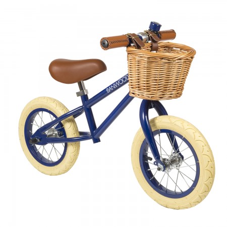 Kids Push Bike | Blue Balance Bike | Vintage Bicycles