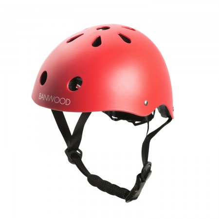 Klassischer Helm – Rot (matt)