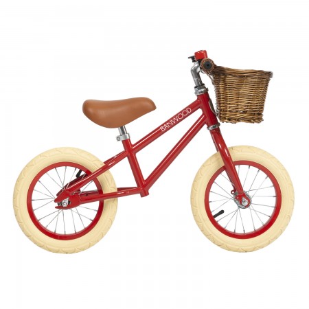 Red Balance Bike | Red Kids Bike | Retro Kids Bicycle