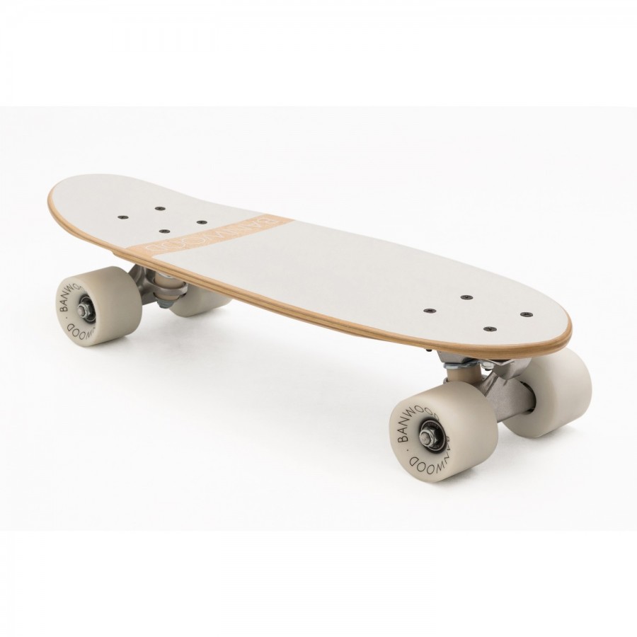 Skateboard Banwood weiß